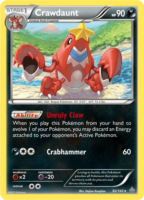 Crawdaunt – Reverse Holo