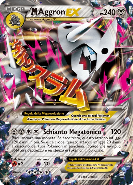 M Aggron-EX – Holo