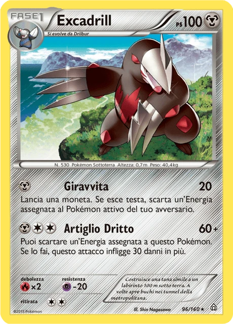 Excadrill – Reverse Holo
