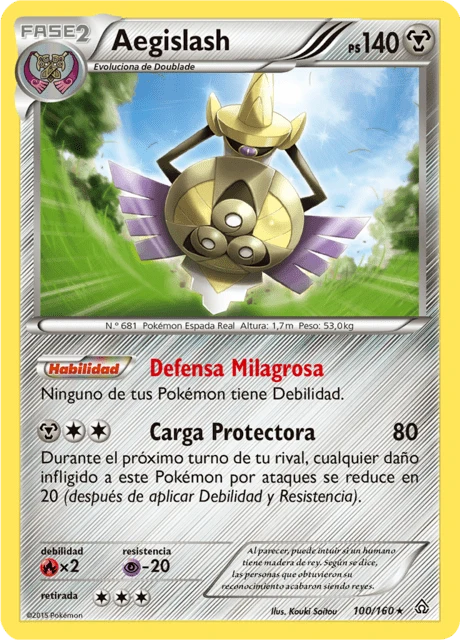 Aegislash – Reverse Holo