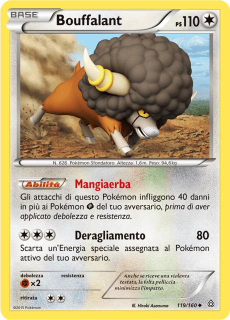 Bouffalant – Reverse Holo