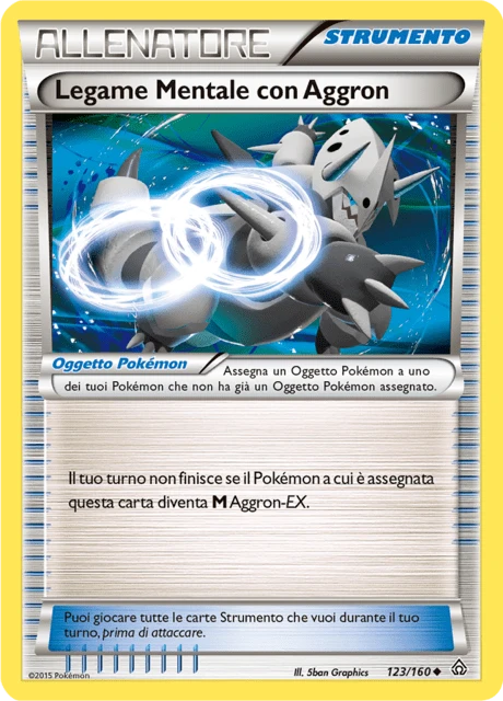 Legame Mentale con Aggron – Reverse Holo