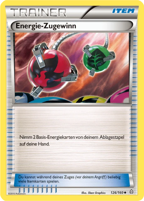 Energie-Zugewinn – Reverse Holo