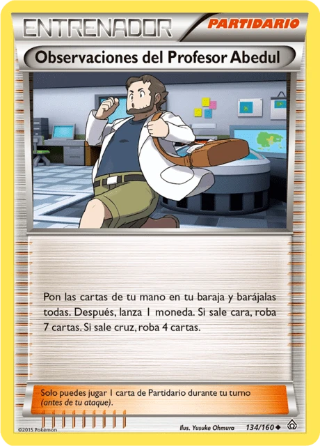 Observaciones del Profesor Abedul – Reverse Holo