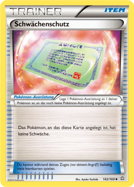 Schwächenschutz – Reverse Holo
