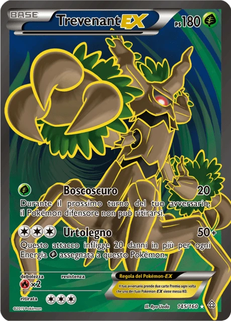 Trevenant-EX – Holo