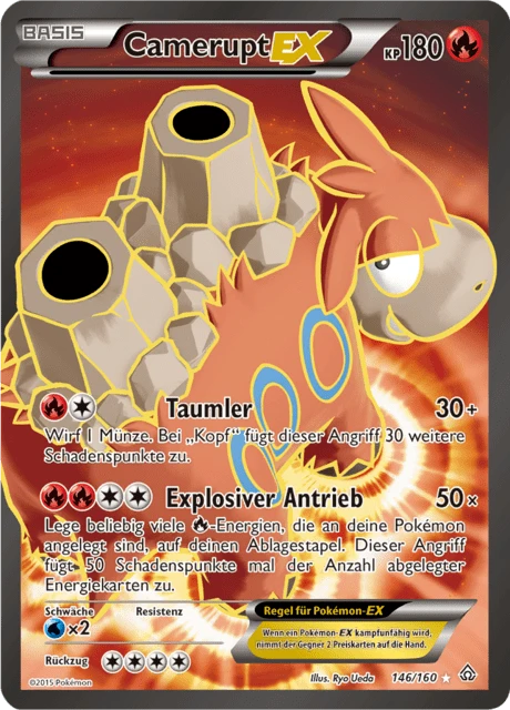 Camerupt-EX – Holo