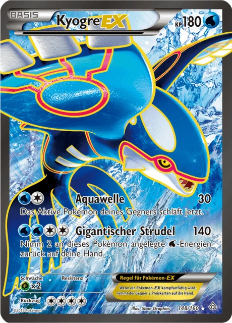 Kyogre-EX – Holo