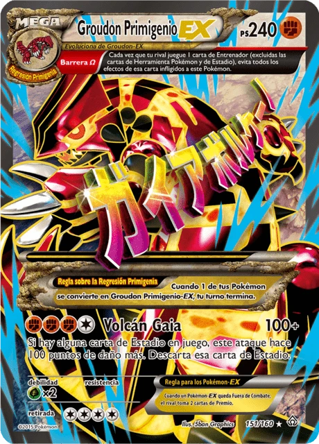 Groudon Primigenio-EX