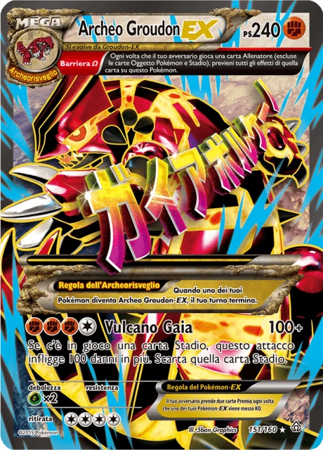 Archeo Groudon-EX