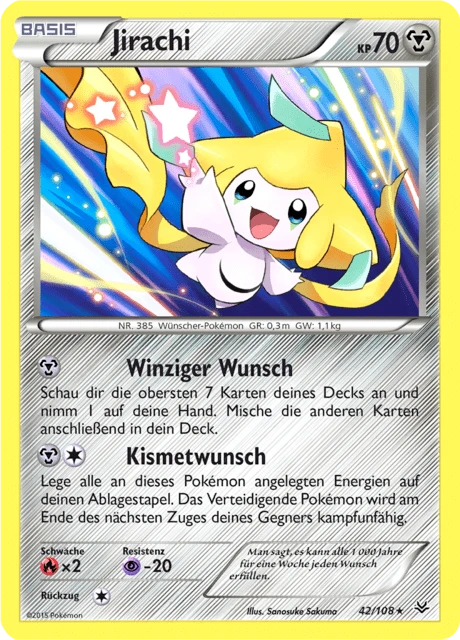 Jirachi – Reverse Holo