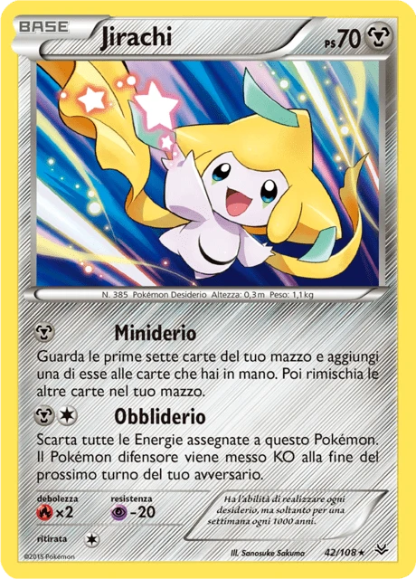 Jirachi – Reverse Holo