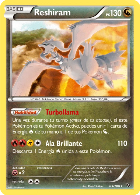 Reshiram – Reverse Holo