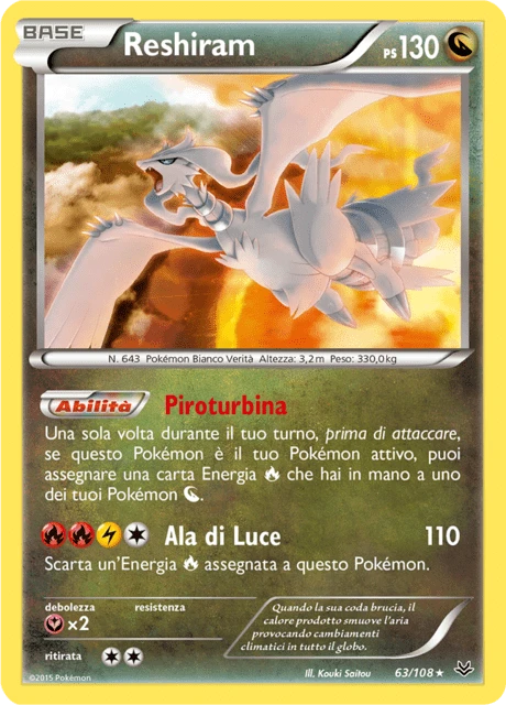 Reshiram – Reverse Holo