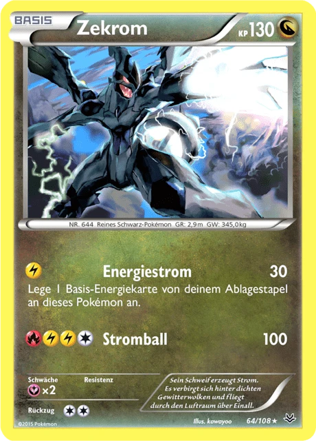 Zekrom – Reverse Holo