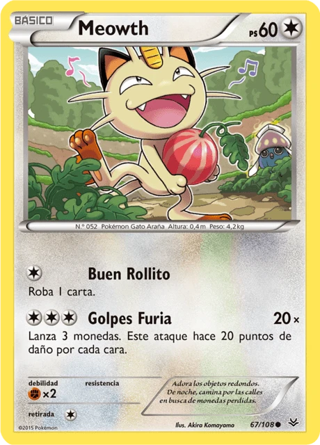 Meowth – Reverse Holo
