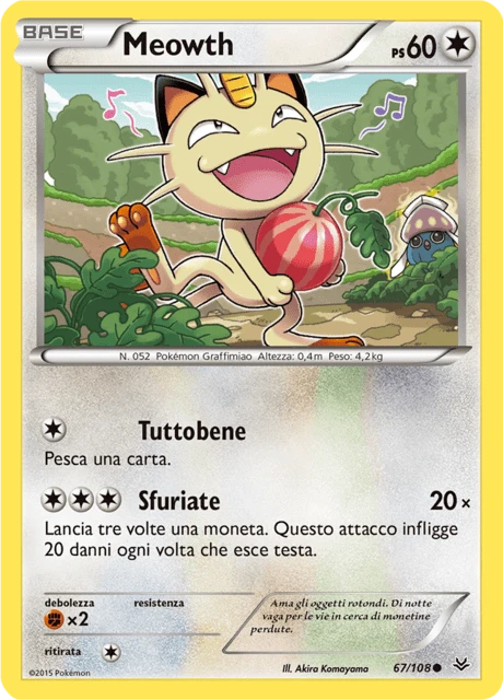 Meowth – Reverse Holo