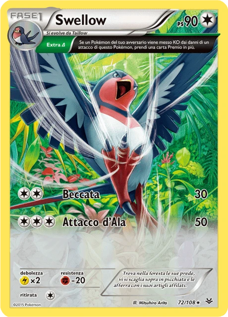 Swellow – Reverse Holo