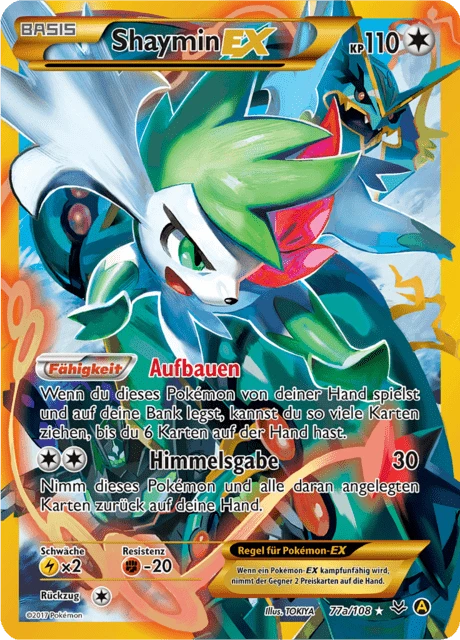 Shaymin-EX – Reverse Holo