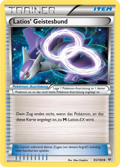 Latios' Geistesbund – Reverse Holo