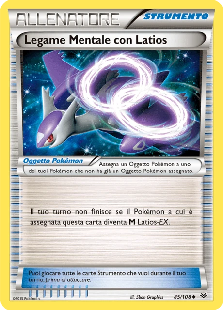 Legame Mentale con Latios – Reverse Holo