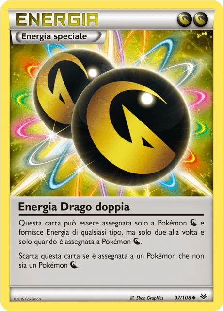 Energia Drago doppia – Reverse Holo