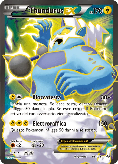 Thundurus-EX – Holo