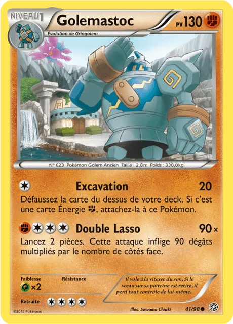 Golemastoc – Reverse Holo