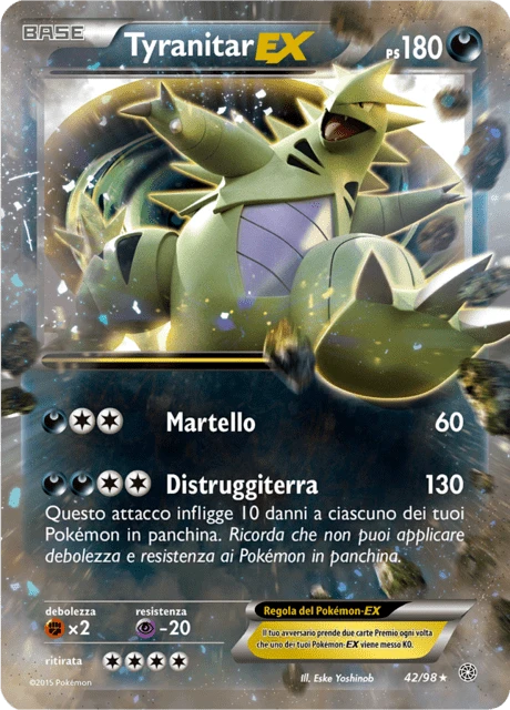 Tyranitar-EX – Holo