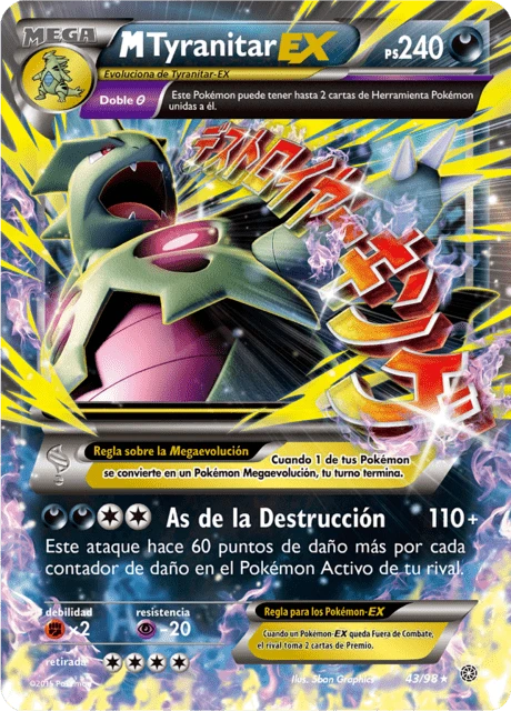 M-Tyranitar-EX – Holo