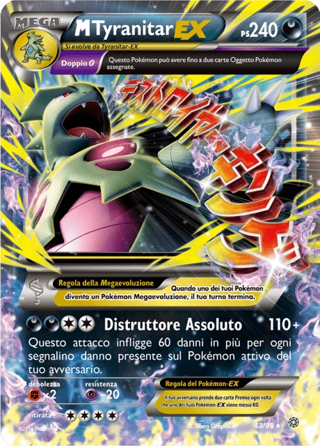 M Tyranitar-EX – Holo
