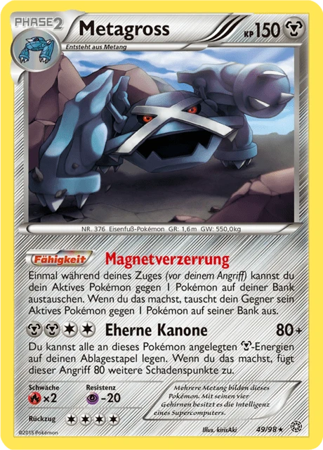 Metagross – Reverse Holo