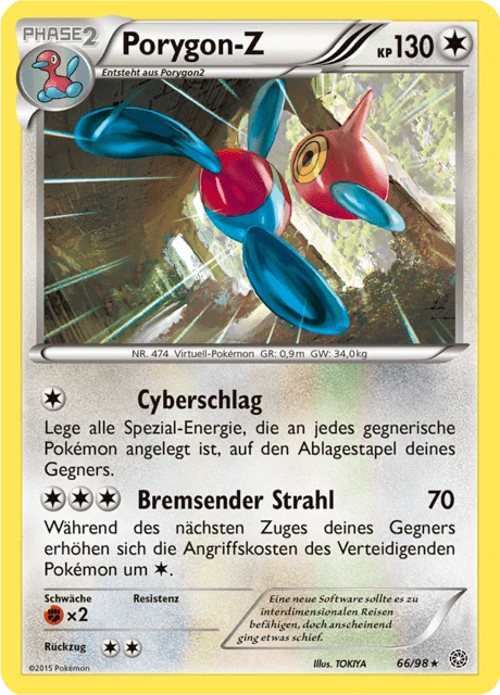 Porygon-Z – Reverse Holo