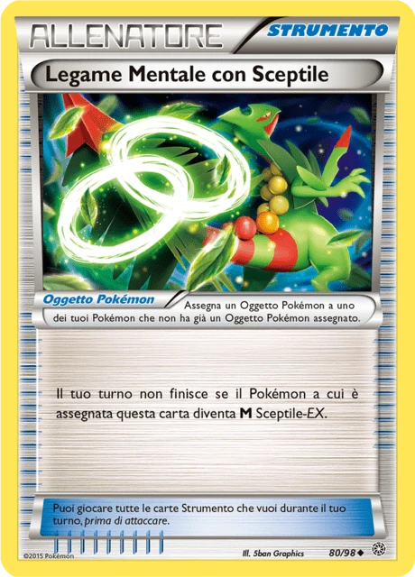 Legame Mentale con Sceptile – Reverse Holo