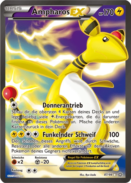 Ampharos-EX – Holo