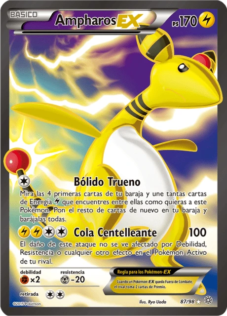 Ampharos-EX – Holo