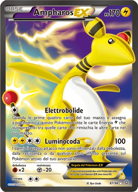 Ampharos-EX – Holo