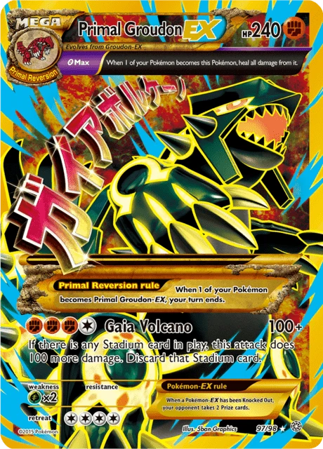 Primal Groudon EX