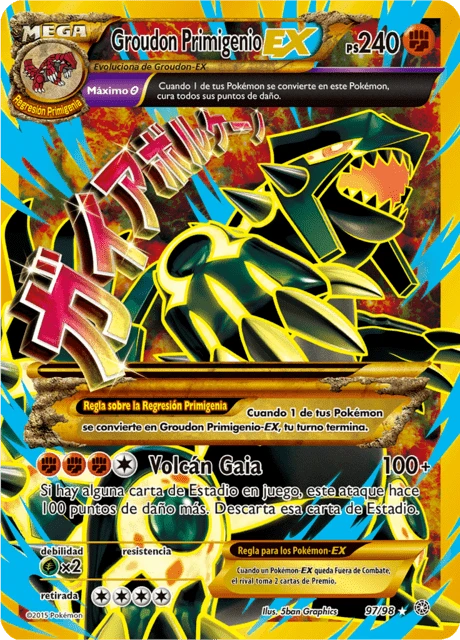 Groudon Primigenio-EX
