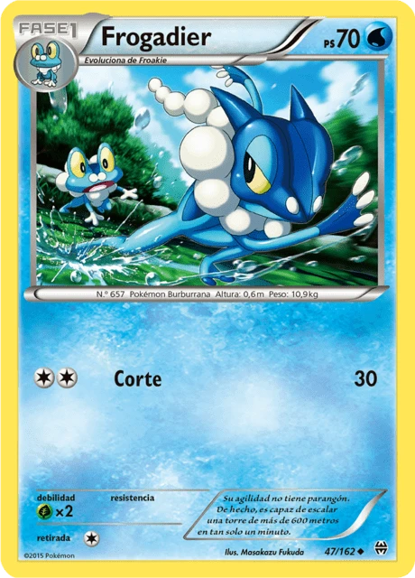 Frogadier – Reverse Holo