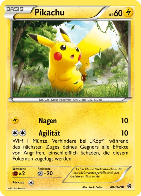 Pikachu – Reverse Holo