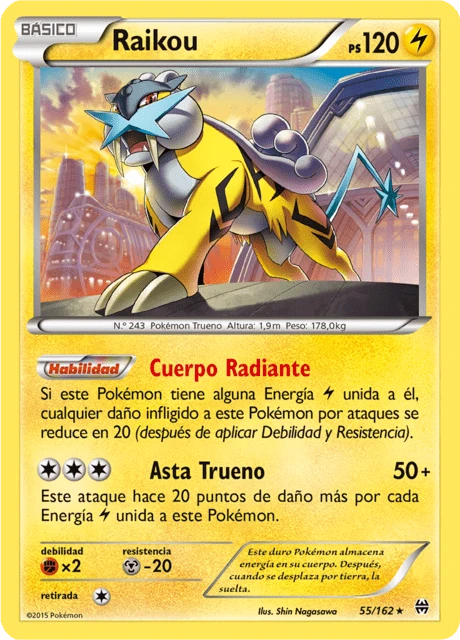 Raikou – Reverse Holo