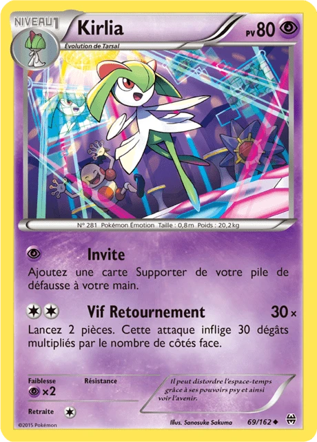 Kirlia – Reverse Holo