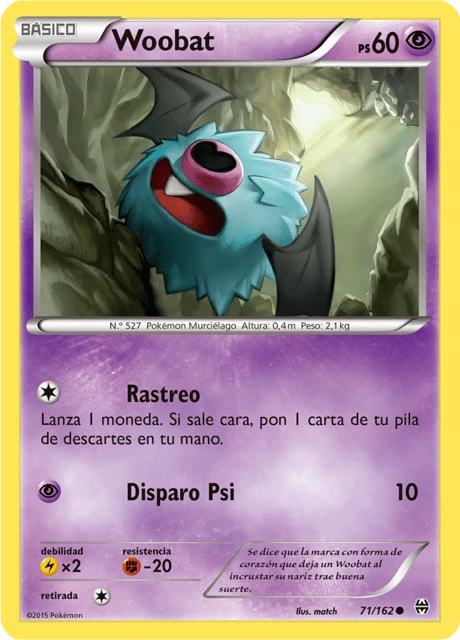 Woobat – Reverse Holo