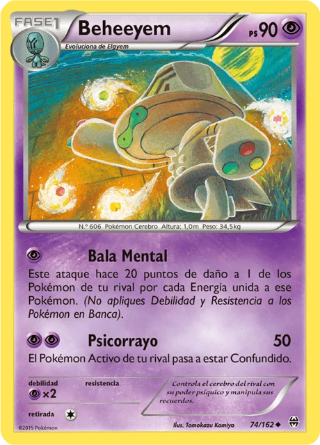 Beheeyem – Reverse Holo