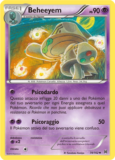 Beheeyem – Reverse Holo