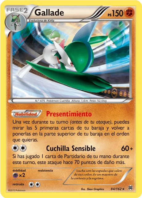Gallade – Reverse Holo