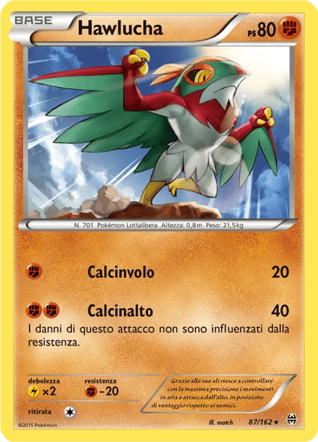 Hawlucha – Reverse Holo