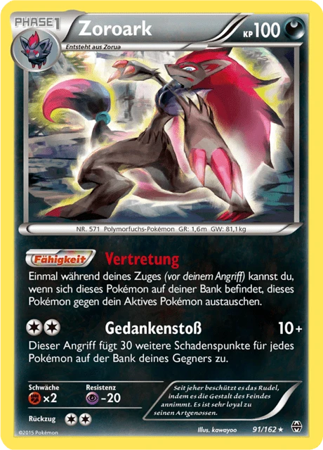 Zoroark – Reverse Holo