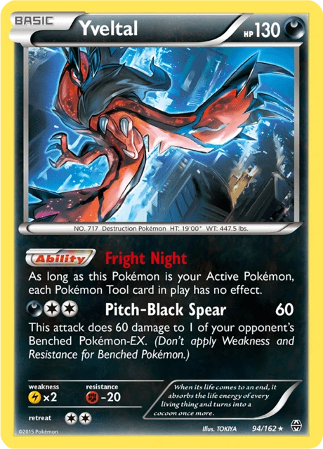Yveltal – Reverse Holo